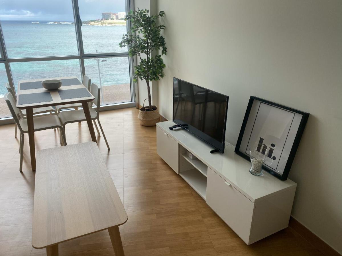 Apartamento Acogedor Con Vistas Al Mar. A Coruña Exterior foto