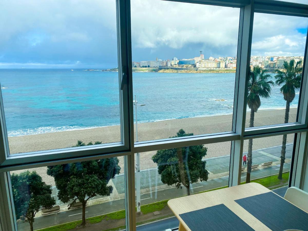 Apartamento Acogedor Con Vistas Al Mar. A Coruña Exterior foto